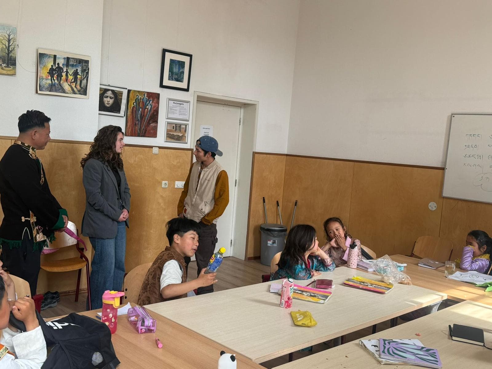 NOS Reporter Visits Our Tibetan Weekend School
